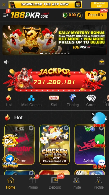 188PKR Game App