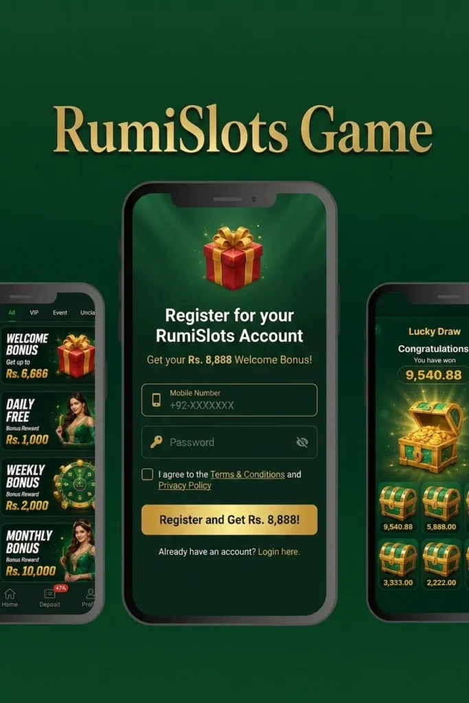 Rumislots Game Registration