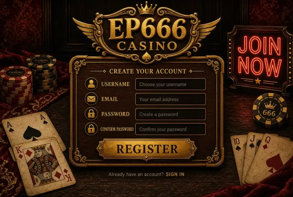 EP666 Game registere